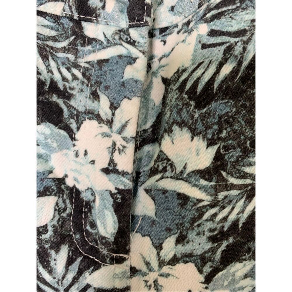Alexander Wang Botanical Ombre Jeans Rihanna 100% cotton women's size 28 - Picture 4 of 6